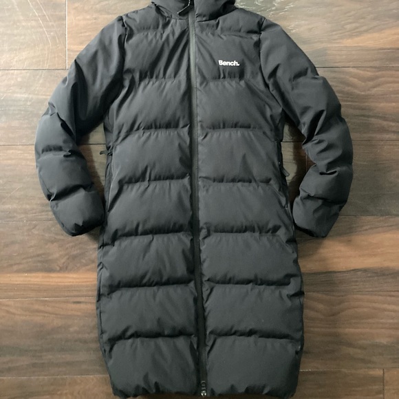 BENCH Long Puffer Winter Jacket size XS - Picture 4 of 6
